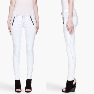 Rag & bone Bleached Blue Rally Cargo Jeans